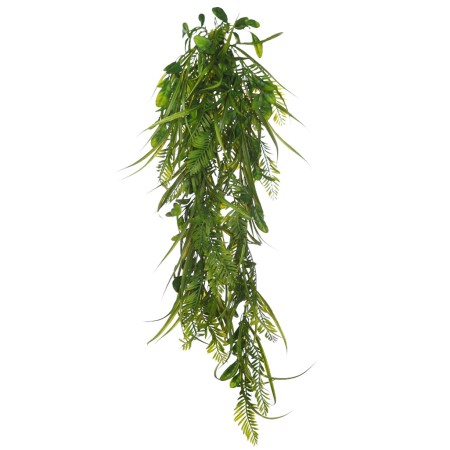 PLANTA COLGANTE HOJAS Y HELECHOS 80CM