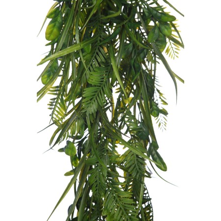 PLANTA COLGANTE HOJAS Y HELECHOS 80CM