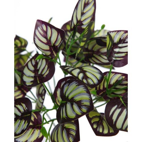 PLANTA HOJA BICOLOR ARTIFICIAL 30CM 2