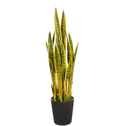 SANSEVIERIA ARTIFICIAL EN MACETA 106CM