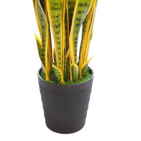 SANSEVIERIA ARTIFICIAL EN MACETA, 106CM EXT