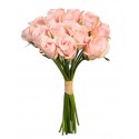BOUQUET ATADO ROSAS X16 25CM