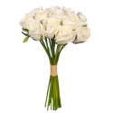 BOUQUET ATADO ROSAS X16 25CM