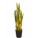 SANSEVIERIA ARTIFICIAL EN MACETA 106CM