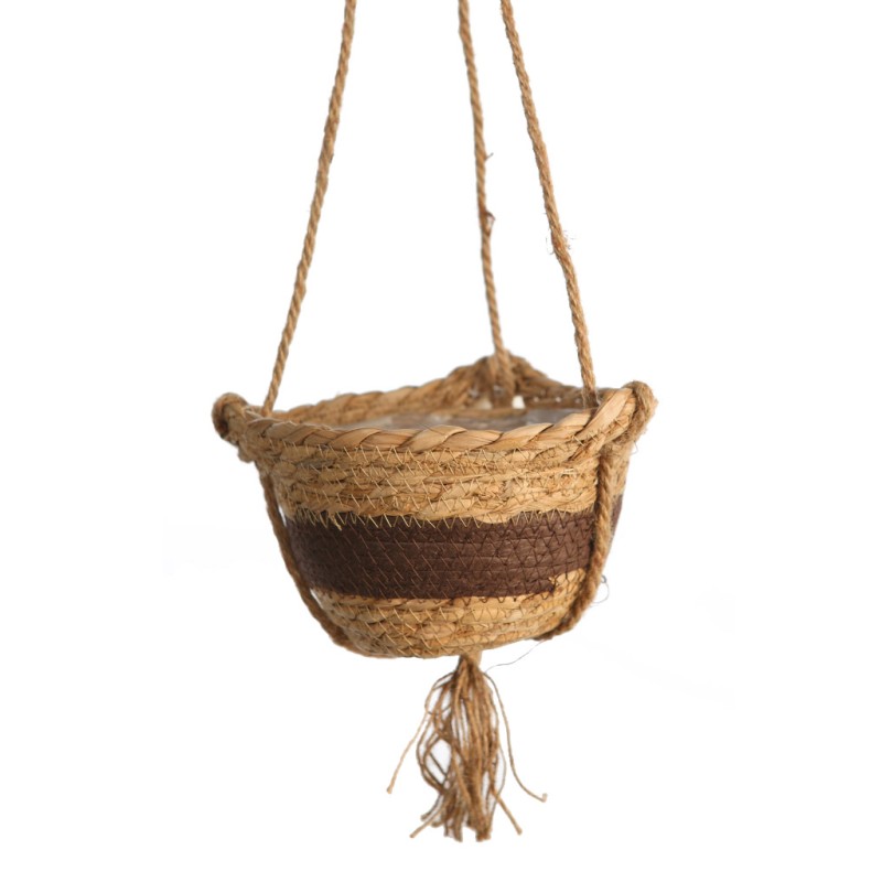 CESTA COLGANTE CUERDA ø 20CM