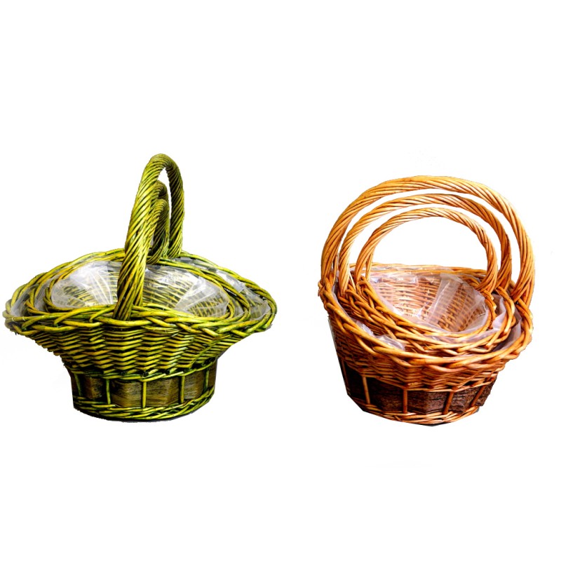 CESTA X 3, 46CM X 46 CM X 35 CM