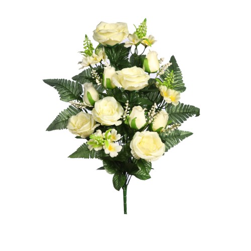 BOUQUET CAPULLOS Y ROSAS 56CM 2