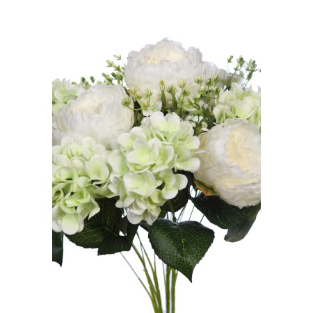 BOUQUET DE PEONIA Y HORTENSIA 60CM