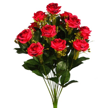 BOUQUET DE ROSAS ARTIFICIAL 50CM