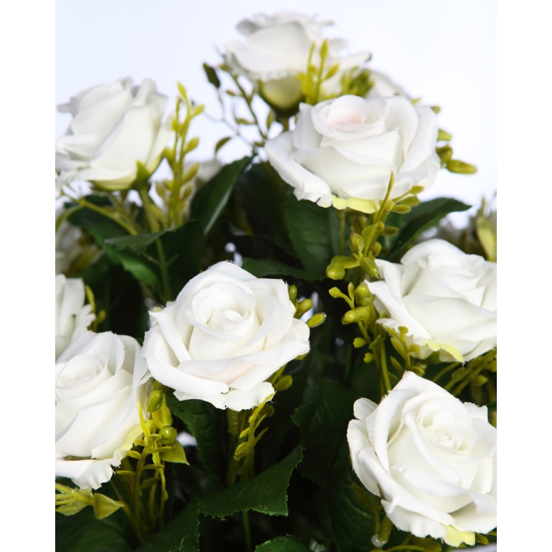 BOUQUET DE ROSAS ARTIFICIAL 50CM