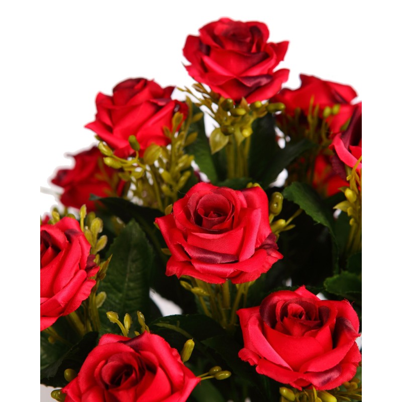 BOUQUET DE ROSAS ARTIFICIAL 50CM