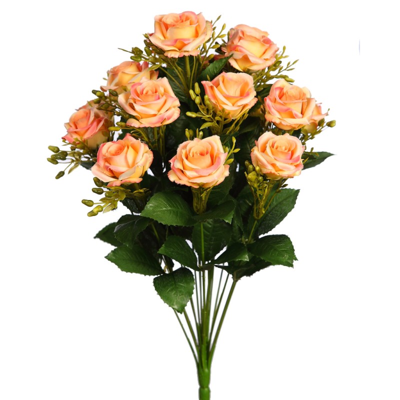 BOUQUET DE ROSAS ARTIFICIAL 50CM