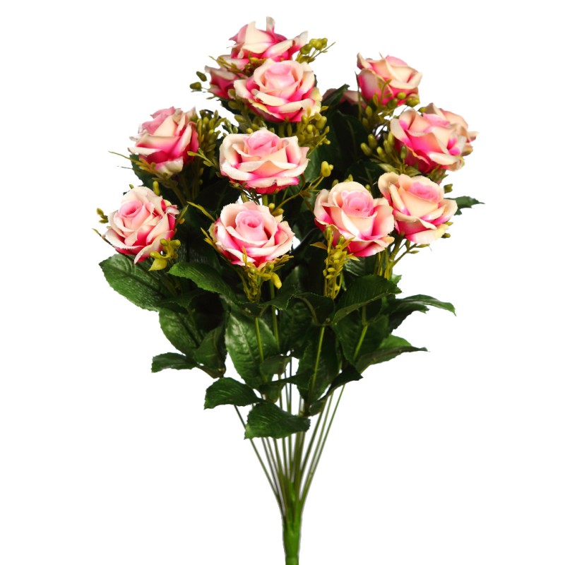 BOUQUET DE ROSAS ARTIFICIAL 50CM