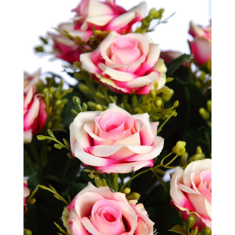 BOUQUET DE ROSAS ARTIFICIAL 50CM