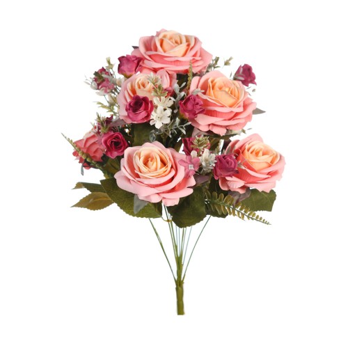 BOUQUET DE ROSAS ARTIFICIAL 50CM