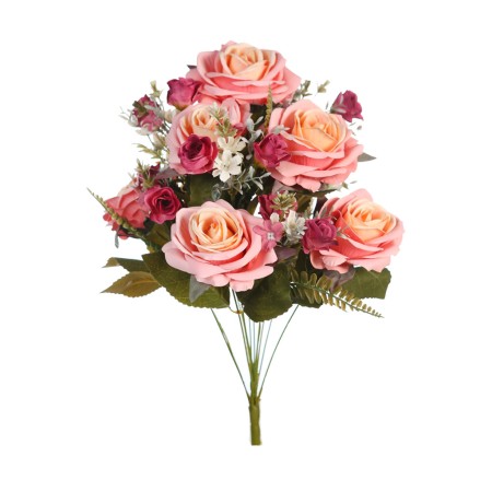 BOUQUET DE ROSAS ARTIFICIAL 50CM