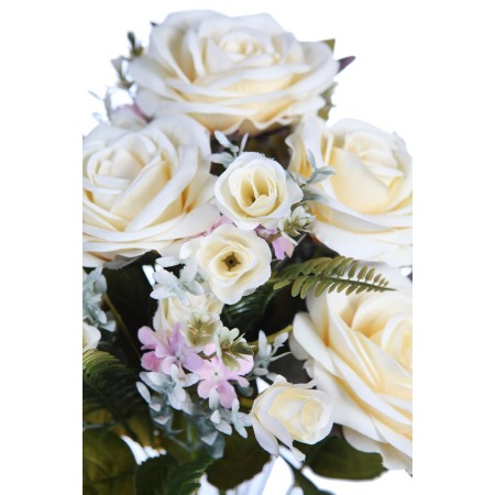 BOUQUET DE ROSAS ARTIFICIAL 50CM