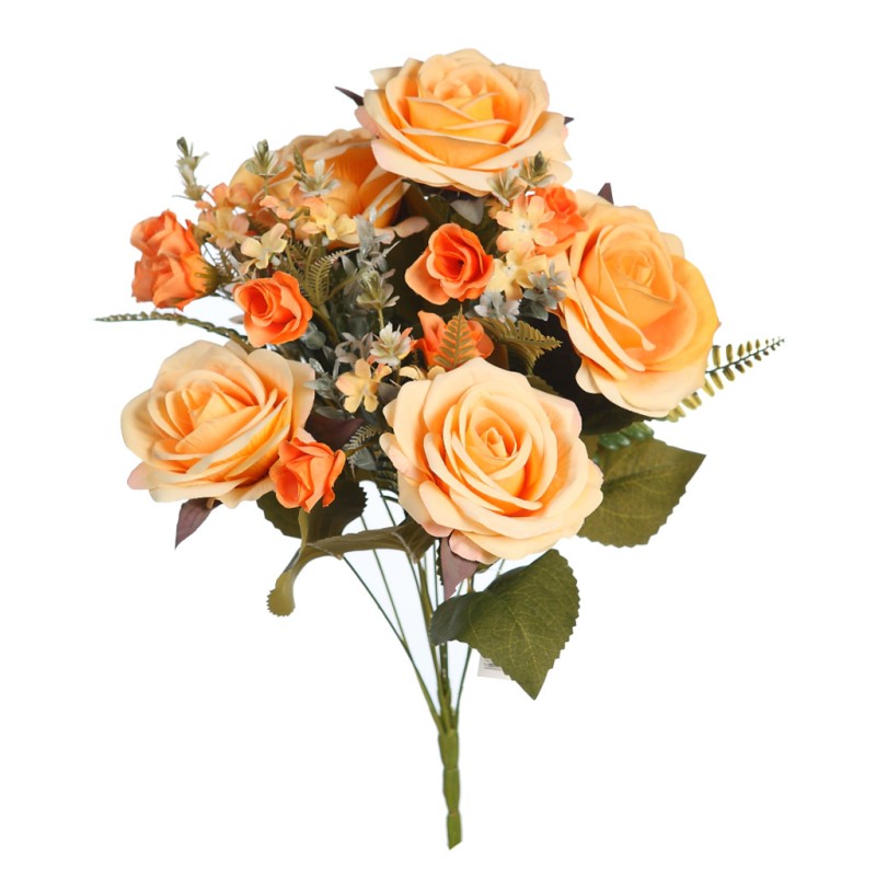 BOUQUET DE ROSAS ARTIFICIAL 50CM