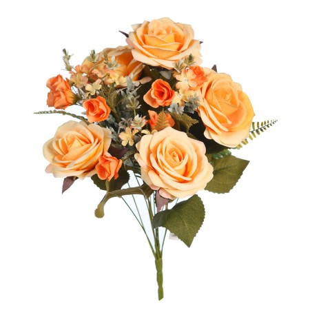 BOUQUET DE ROSAS ARTIFICIAL 50CM