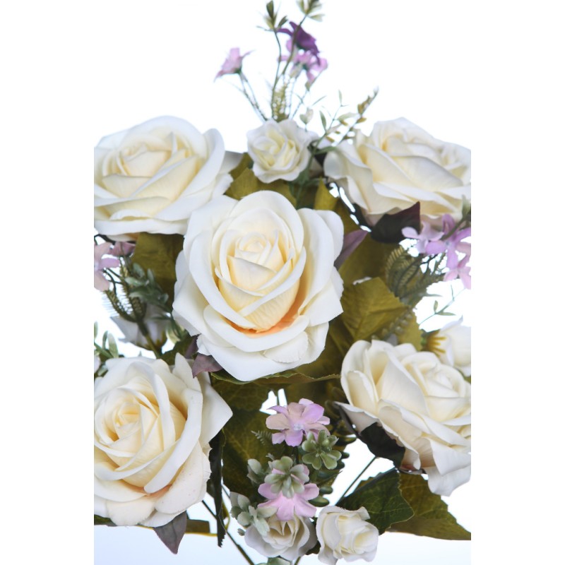 BOUQUET ROSAS ARTIFICIAL 50CM