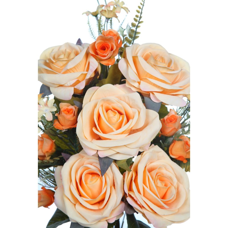 BOUQUET ROSAS ARTIFICIAL 50CM