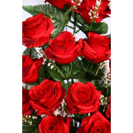 BOUQUET ROSAS ARTIFICIALES 58CM