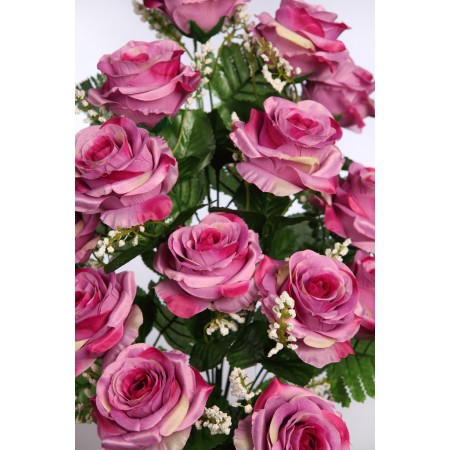 BOUQUET ROSAS ARTIFICIALES 58CM