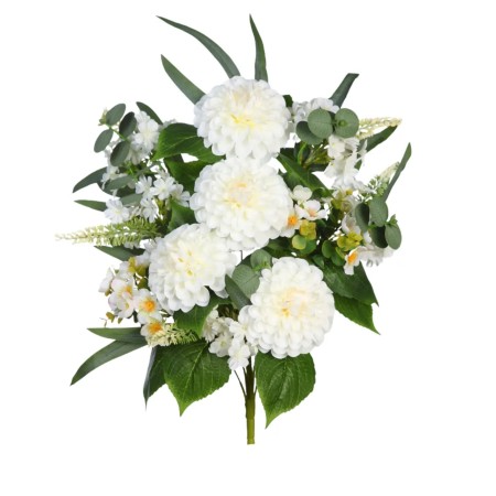 BOUQUET ZINNIA ARTIFICIAL 56CM