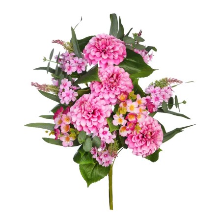 BOUQUET ZINNIA ARTIFICIAL 56CM