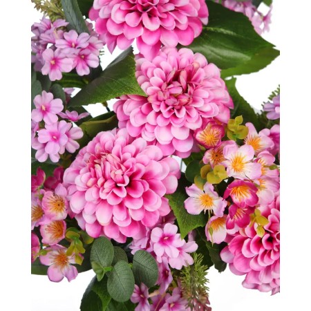 BOUQUET ZINNIA ARTIFICIAL 56CM