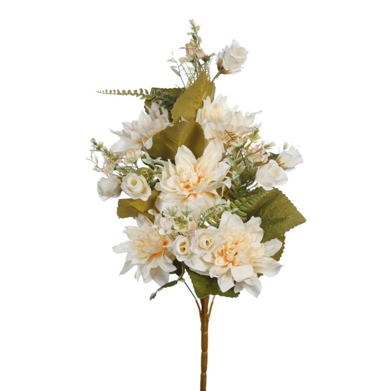 RAMO DALIAS Y ROSITAS ARTIFICIAL 50CM