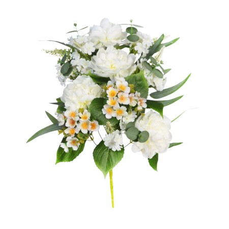 RAMO DE PEONIAS ARTIFICIAL 55CM