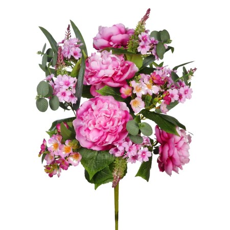 RAMO DE PEONIAS ARTIFICIAL 55CM