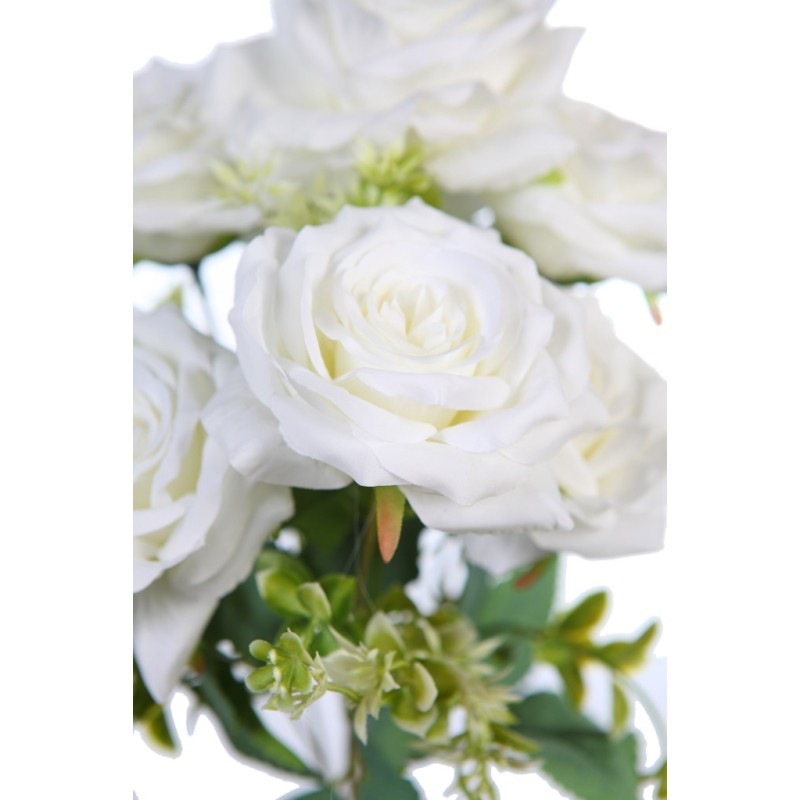 RAMO DE ROSAS ARTIFICIAL 44CM