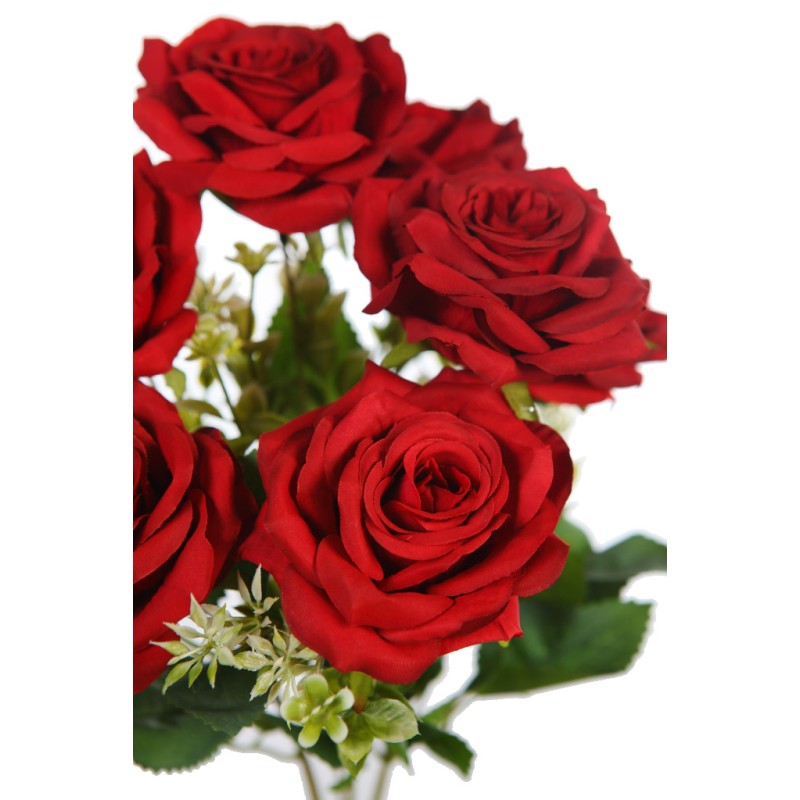 RAMO DE ROSAS ARTIFICIAL 44CM