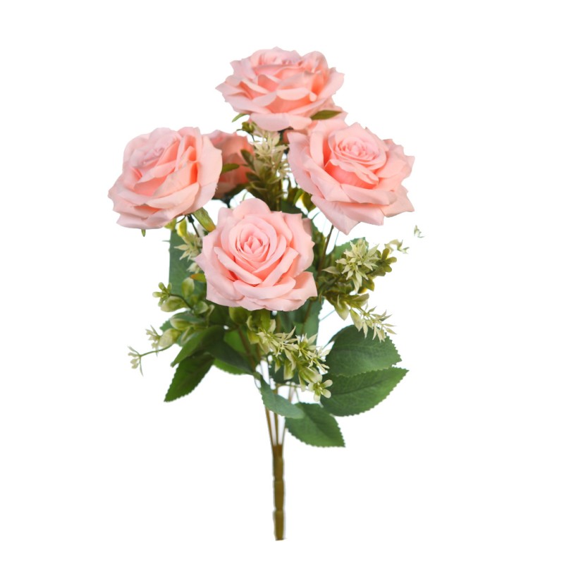 RAMO DE ROSAS ARTIFICIAL 44CM
