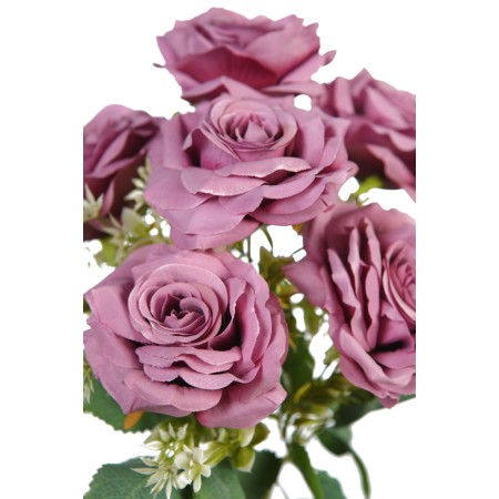 RAMO DE ROSAS ARTIFICIAL 44CM