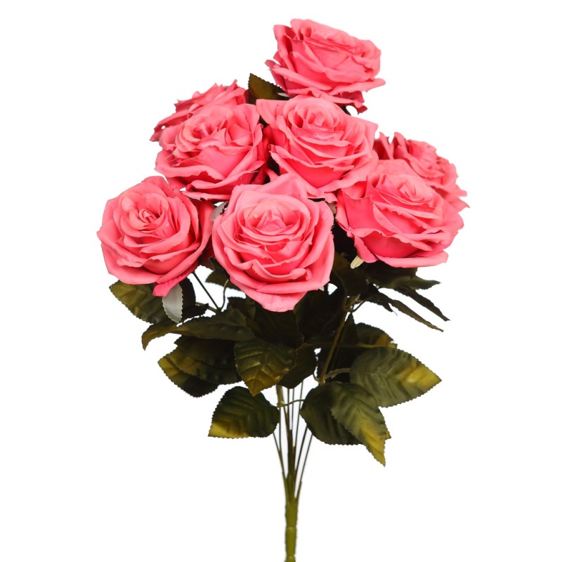 RAMO DE ROSAS ARTIFICIAL 46CM