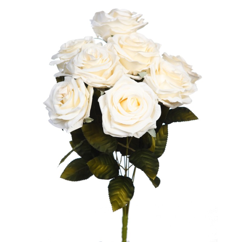 RAMO DE ROSAS ARTIFICIAL 46CM