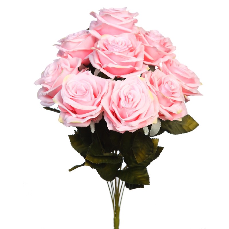 RAMO DE ROSAS ARTIFICIAL 46CM