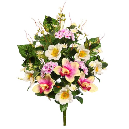 RAMO FRONTAL CYMBIDIUM 54 CM