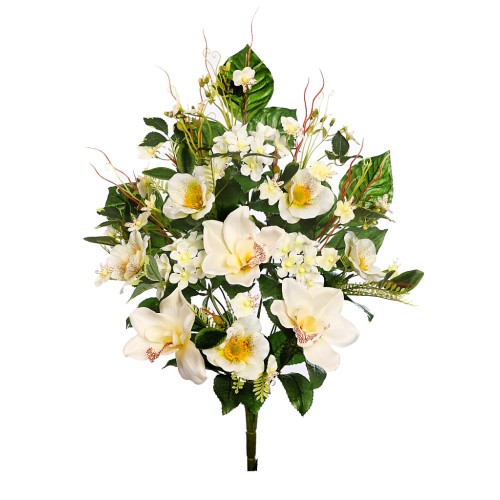 RAMO FRONTAL CYMBIDIUM 54 CM 2