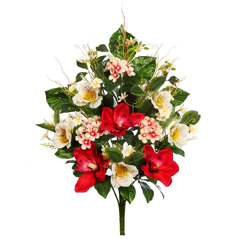 RAMO FRONTAL CYMBIDIUM 54 CM