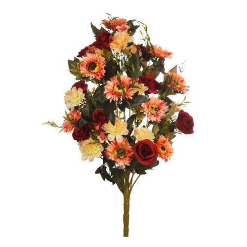 RAMO MARGARITAS Y ROSAS ARTIFICIAL 48CM 2
