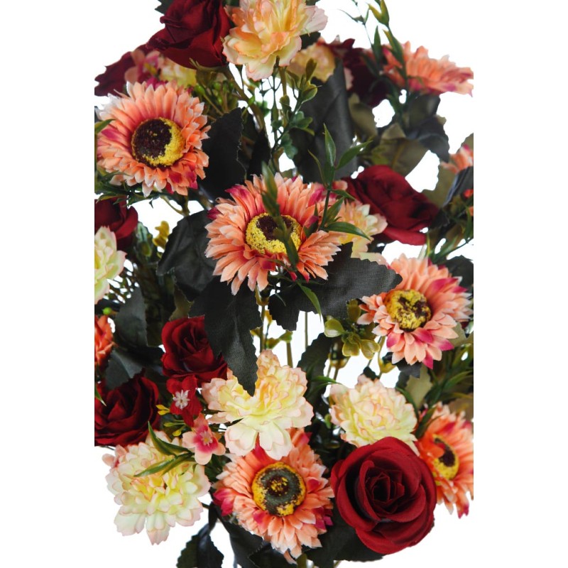 RAMO MARGARITAS Y ROSAS ARTIFICIAL 48CM