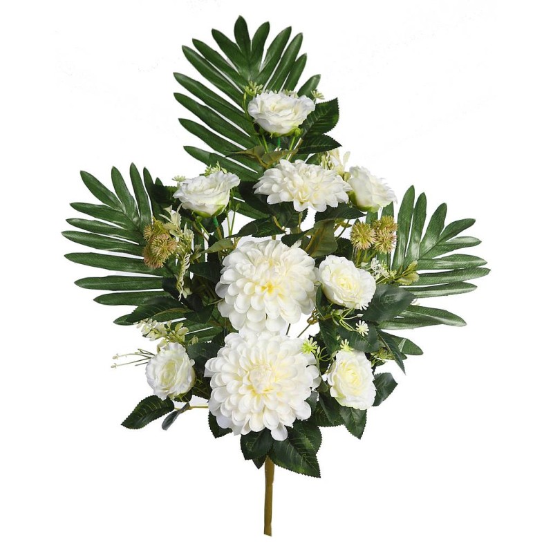 RAMO MUM Y ROSAS ARTIFICIAL 62CM