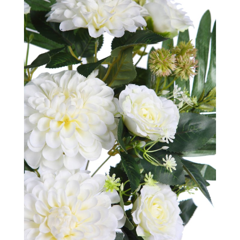 RAMO MUM Y ROSAS ARTIFICIAL 62CM