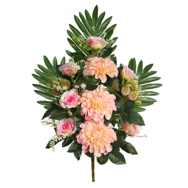 RAMO MUM Y ROSAS ARTIFICIAL 62CM