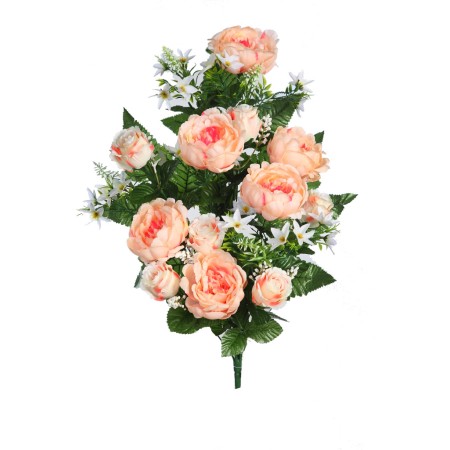 RAMO PEONIAS DE UNA CARA 60CM
