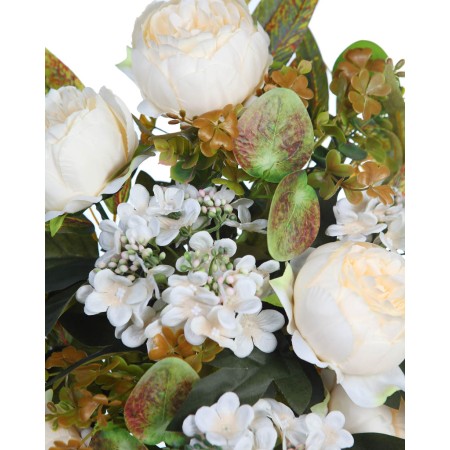 RAMO PEONIAS Y HORTENSIAS ARTIFICIAL 50CM